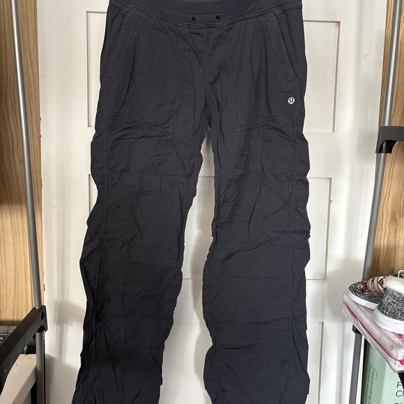 lululemon athletica Pants - lululemon athletica Black Track Pants